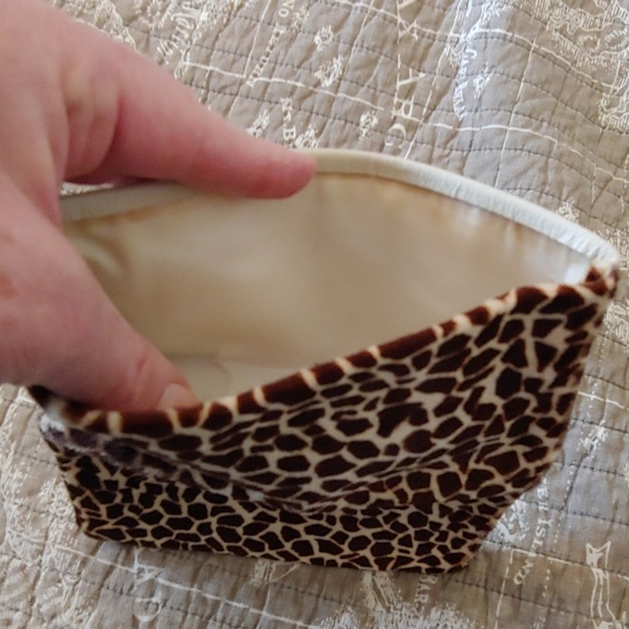 Vintage Wallet Giraff leather print - Picture 3 of 5